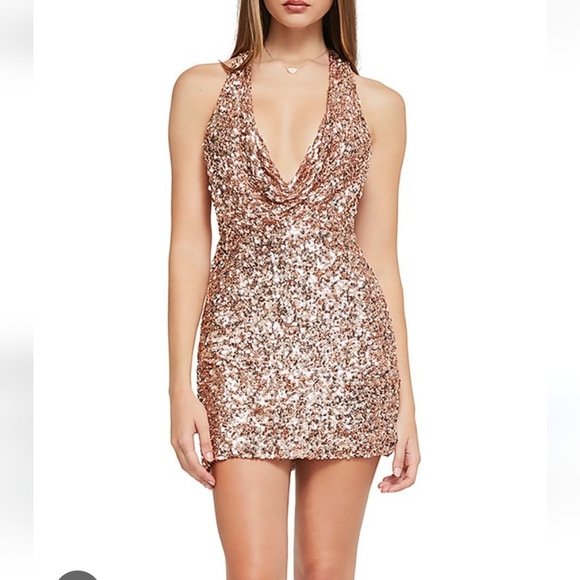 WINDSOR gold Dress - Picture 2 of 12